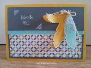 Karte »Erobere die Welt« by clabi's ART