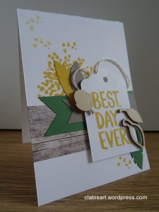 Herbstkarte - Best Day by Clabi's ART