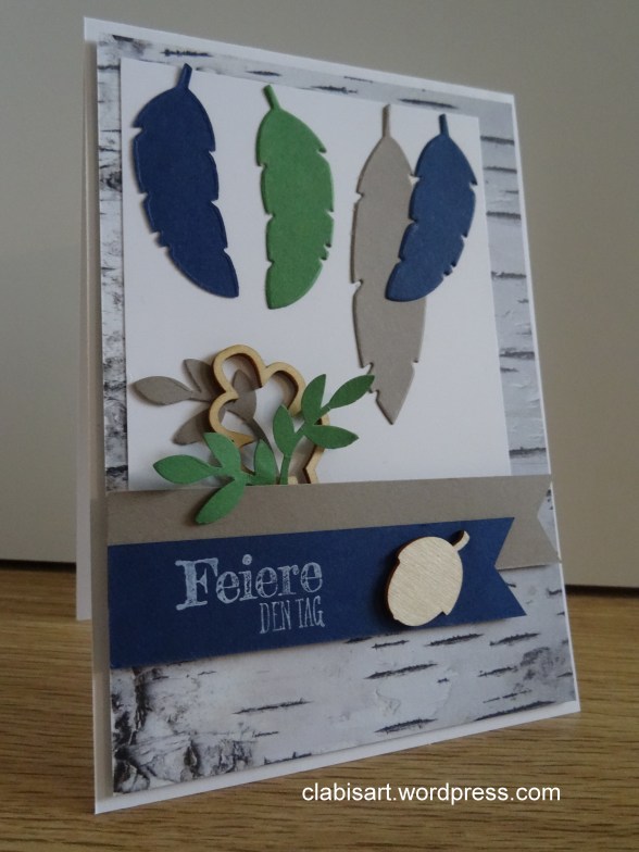 Herbstkarte - Feiere den Tag by Clabi's ART