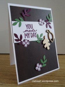 Herbstkarte - Made My Day by Clabi's ART