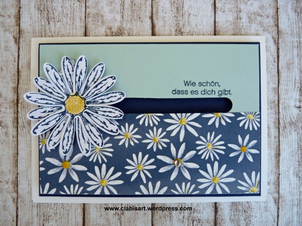 Gänseblümchen Karte 2 quer