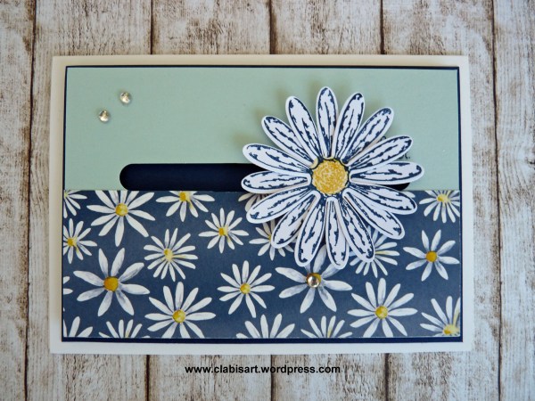 Gänseblümchen Karte quer