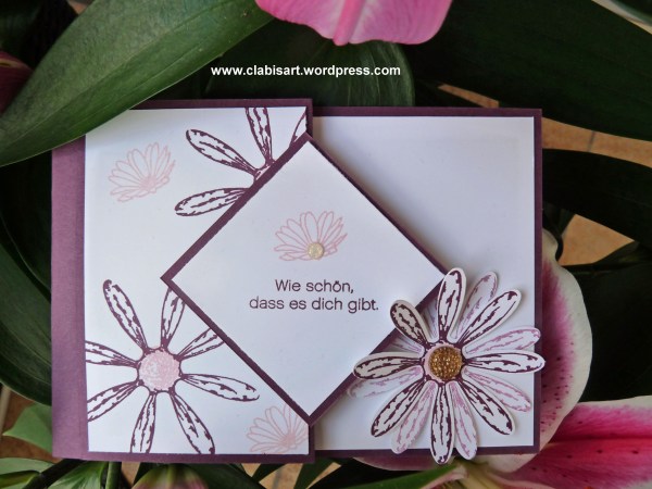 Gänseblümchenkarte