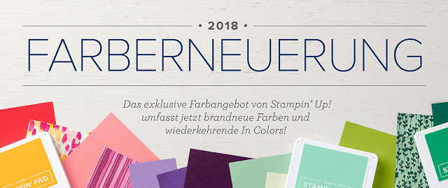 Farberneuerung Stampin up